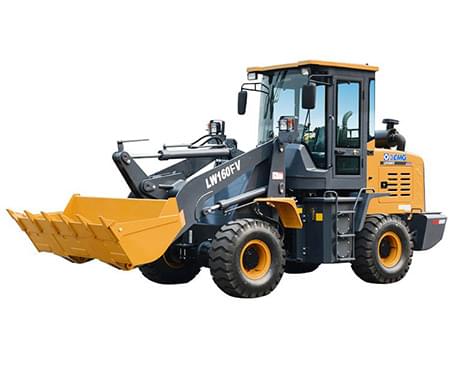 XCMG 1 ton mini Wheel loader LW160FV China Front Wheel Loader