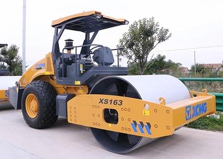 XCMG 14-16ton Hydraulic Single Drum Vibratory Road Roller, Vibratory Compactor XS163