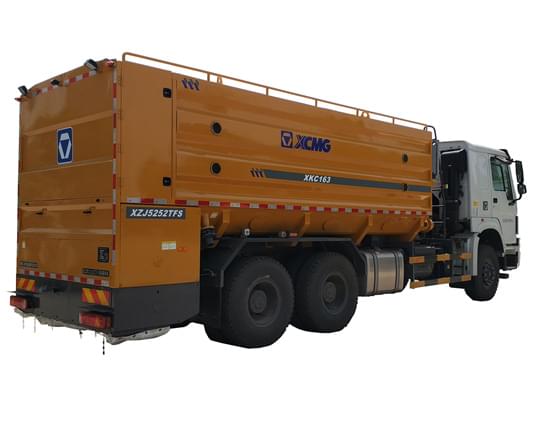 XCMG official cement powder binder spreader truck XKC163 with HOWO chassis